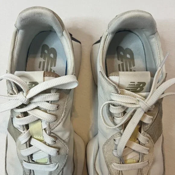 New Balance 327 Sneakers WS327PS Turtledove Grey Green Womens Size 9 - Picture 10 of 15